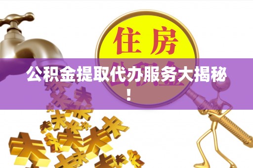 巴音郭楞公积金提取代办服务大揭秘！