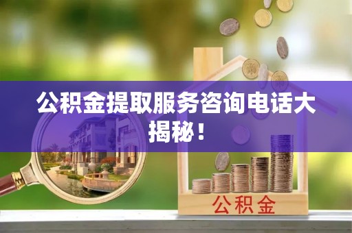 巴音郭楞公积金提取服务咨询电话大揭秘！